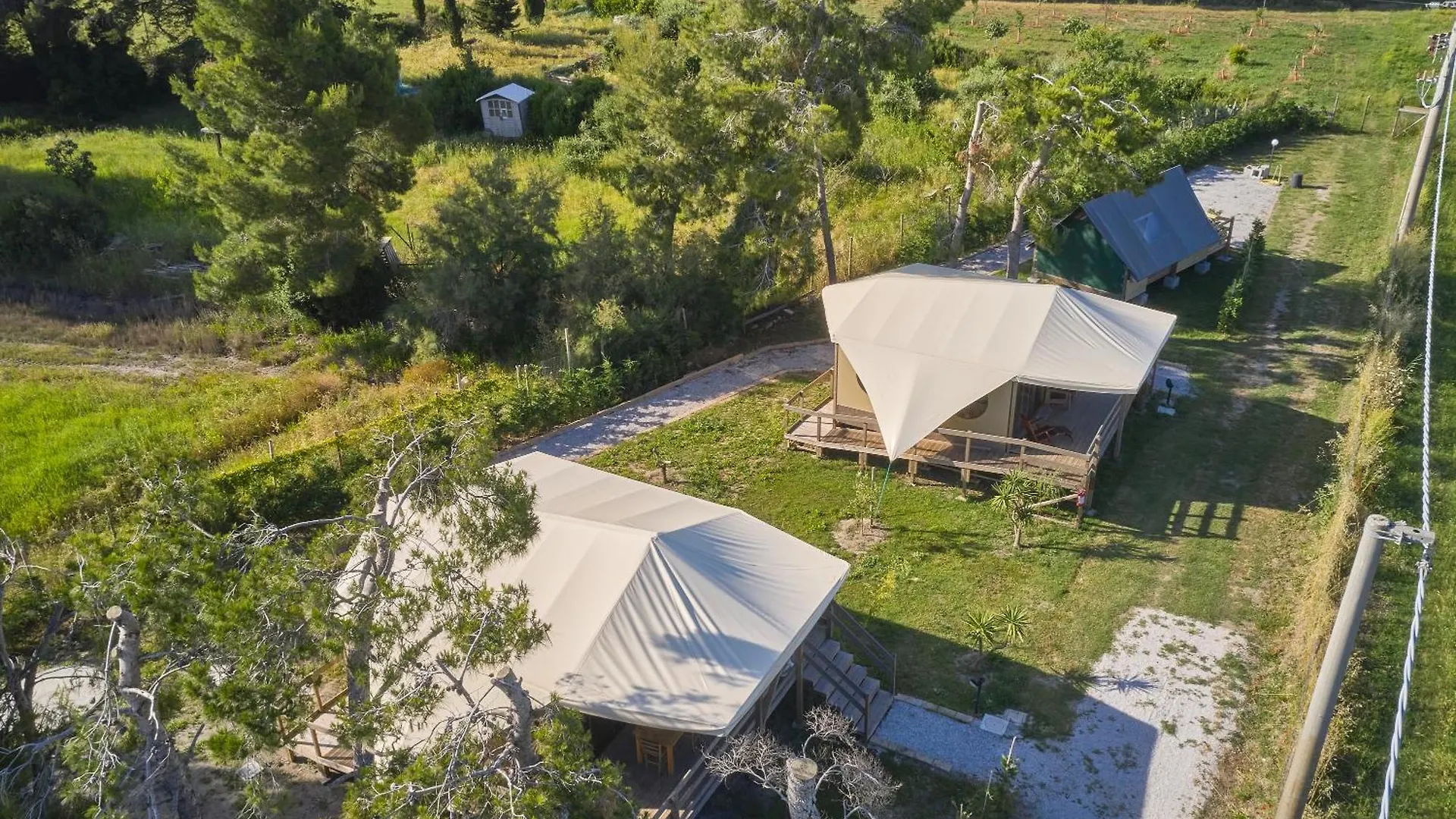 营地 Suite Glamping Vicino Al Mare 皮昂比诺